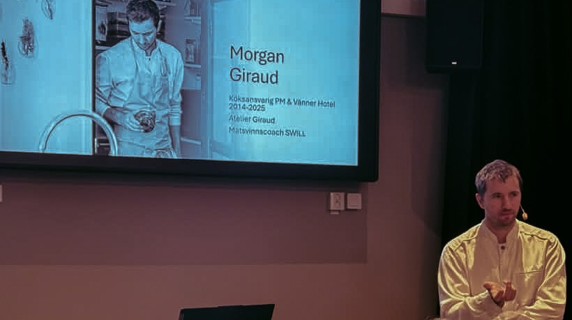 Föreläsningar — Morgan vid köket