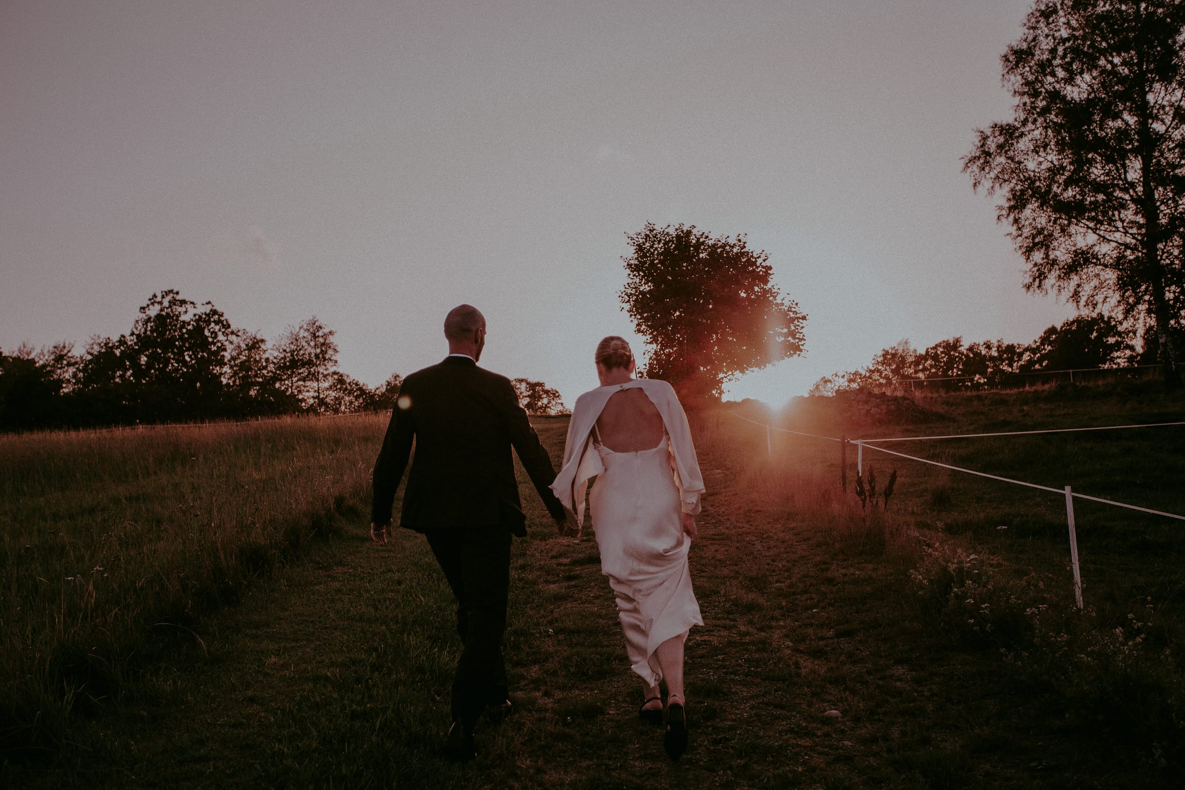 Bröllop — dukat bord